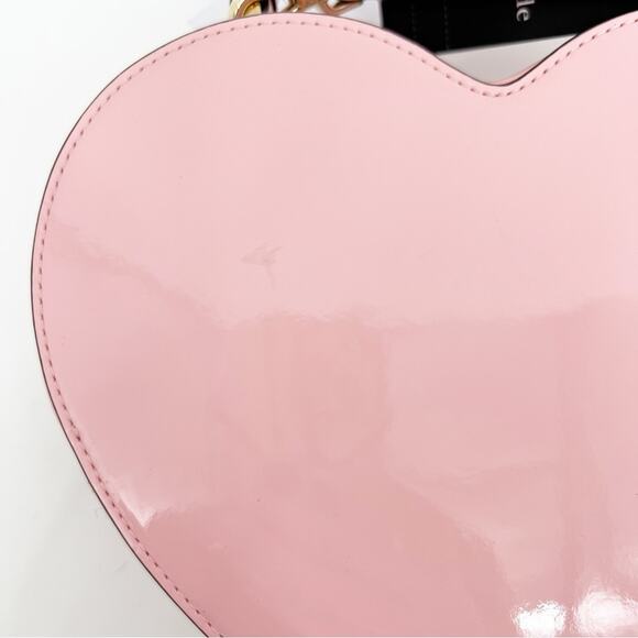 NWT Kate Spade Love Shack Heart Crossbody Bag Tea Rose Pink - Picture 4 of 7